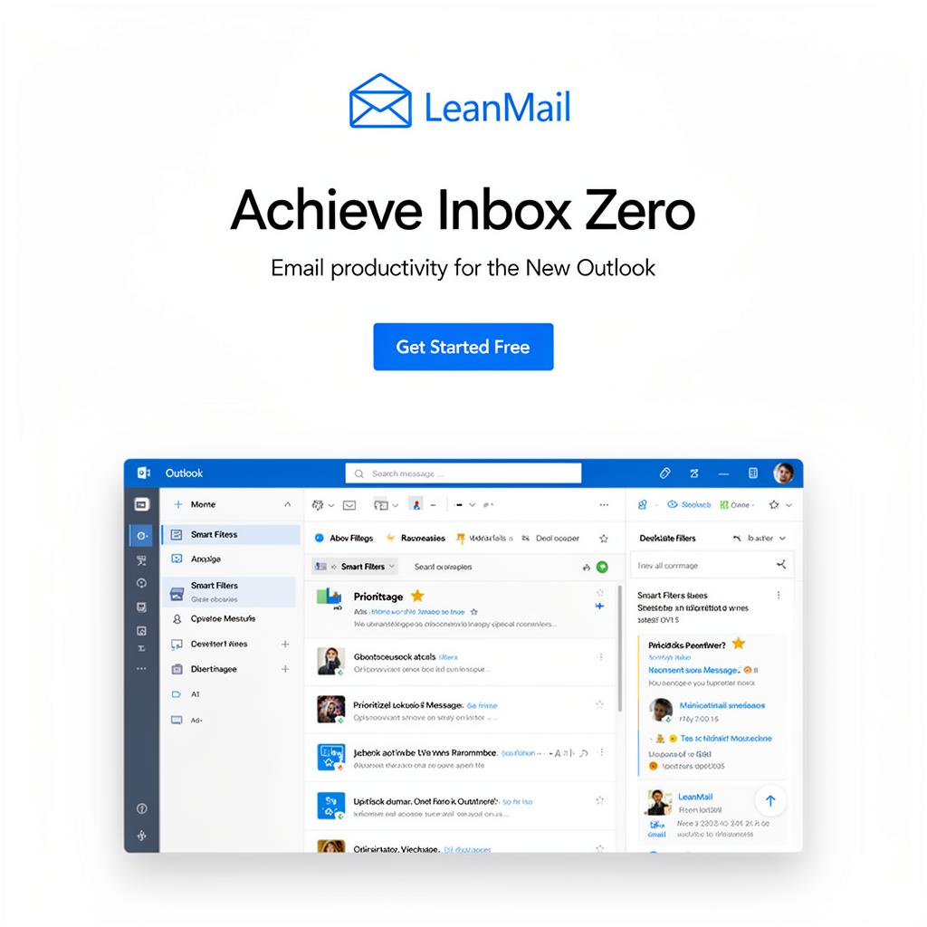 LeanMail — Email productivity — Atrendia Labs v1 screenshot