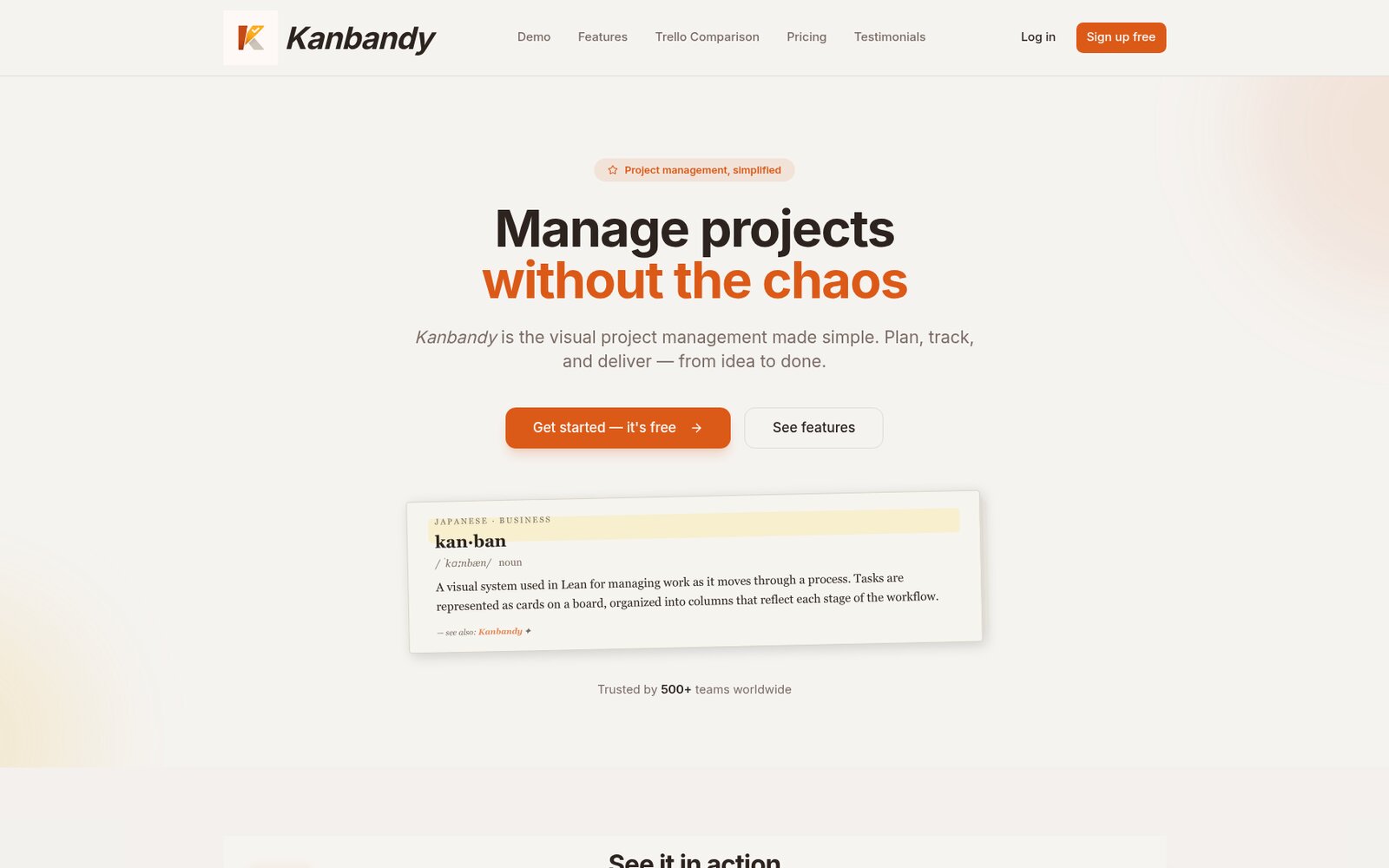 Kanbandy — Podcast kanban — Atrendia Labs v1 screenshot